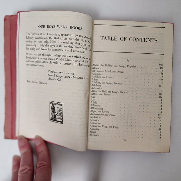 The Pocket Book of Quotations A Victory Book Campaign 1942TPB by Davidoff - Picture 4 of 7